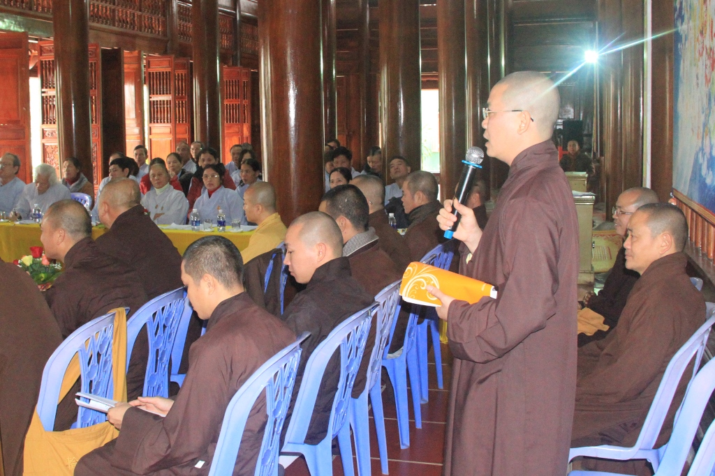 Hà Tĩnh: Hội nghị tổng kết công tác Phật sự năm 2015