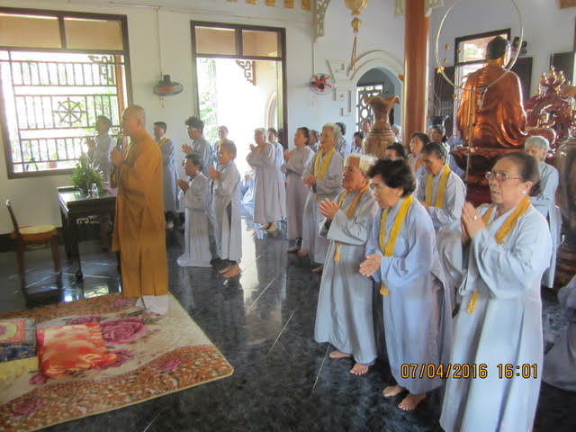 Chùa Thiên Bửu tổ chức khóa tu Bát quan trai kỳ III