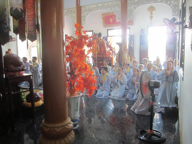 Chùa Thiên Bửu tổ chức khóa tu Bát quan trai kỳ III