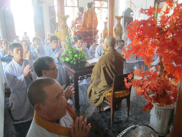 Chùa Thiên Bửu tổ chức khóa tu Bát quan trai kỳ III