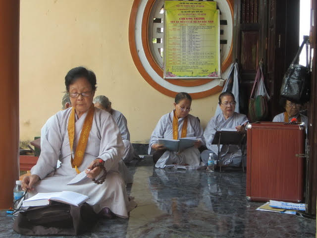 Chùa Thiên Bửu tổ chức khóa tu Bát quan trai kỳ III