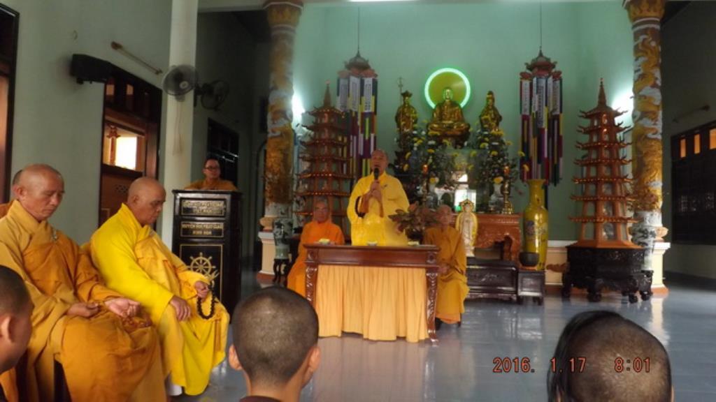 Phật giáo thị xã Ninh Hòa tổ chức lễ  thành đạo