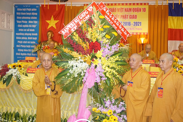TP.HCM: Đai hội Phật giáo quận 10 nhiệm kỳ IX (2016 - 2021)