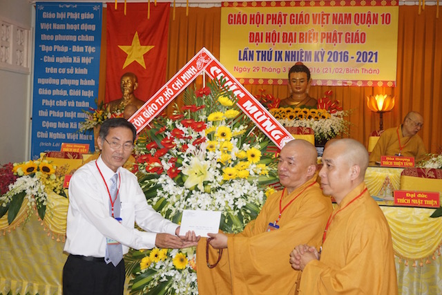 TP.HCM: Đai hội Phật giáo quận 10 nhiệm kỳ IX (2016 - 2021)