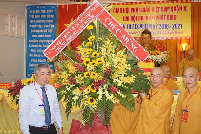 TP.HCM: Đai hội Phật giáo quận 10 nhiệm kỳ IX (2016 - 2021)