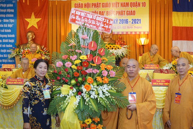 TP.HCM: Đai hội Phật giáo quận 10 nhiệm kỳ IX (2016 - 2021)
