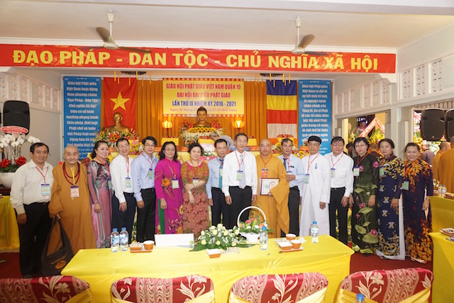 TP.HCM: Đai hội Phật giáo quận 10 nhiệm kỳ IX (2016 - 2021)
