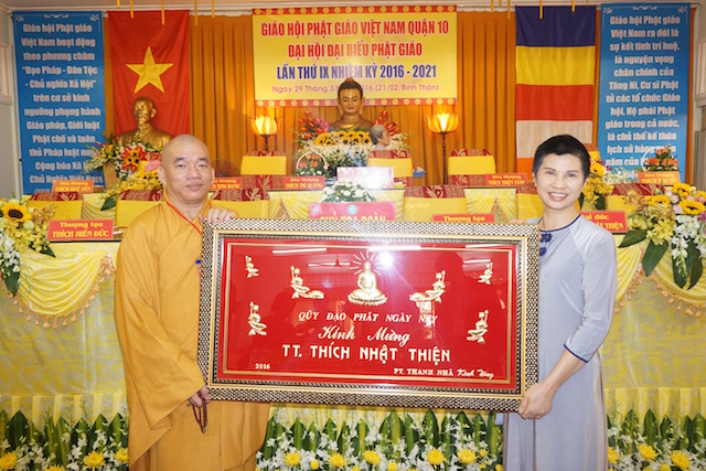 TP.HCM: Đai hội Phật giáo quận 10 nhiệm kỳ IX (2016 - 2021)