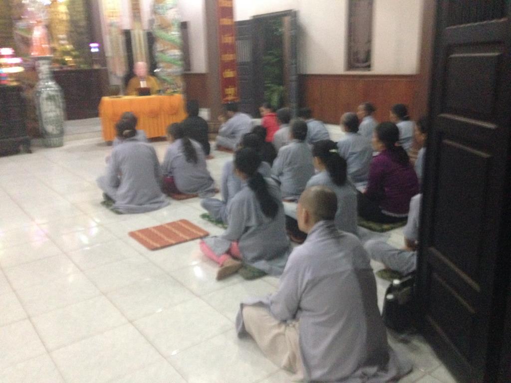 Buổi thuyết Pháp của Hòa thượng Thích Duy Trấn tại Chùa Hoa Nghiêm