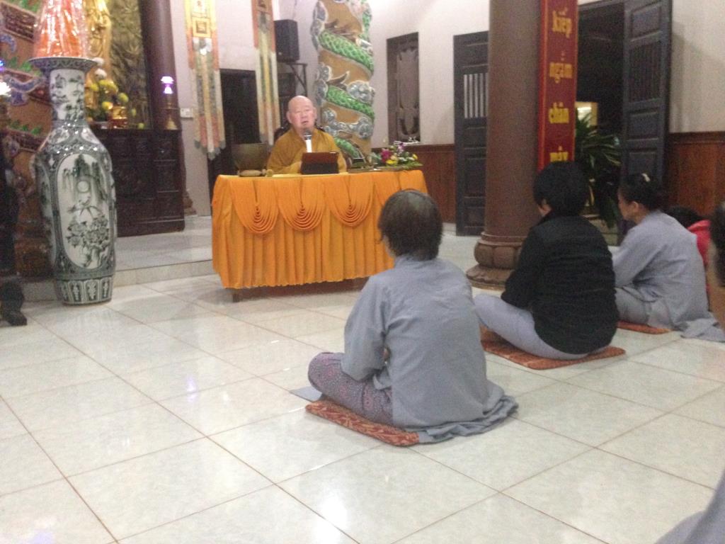 Buổi thuyết Pháp của Hòa thượng Thích Duy Trấn tại Chùa Hoa Nghiêm