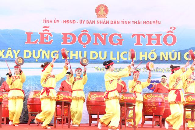 Thái Nguyên: Lễ động thổ khởi công xây dựng khu du lịch tâm linh Hồ Núi Cốc