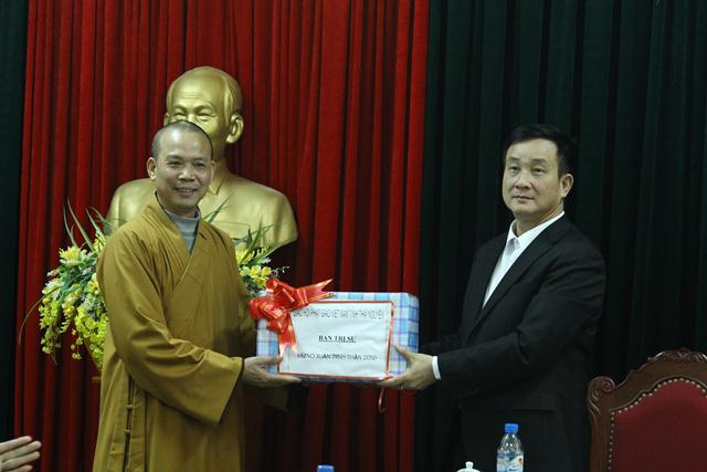 Phật giáo Thái Nguyên chúc tết các Sở, Ban, Ngành Tỉnh- Thành phố