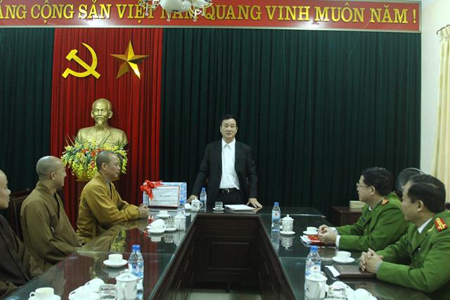 Phật giáo Thái Nguyên chúc tết các Sở, Ban, Ngành Tỉnh- Thành phố
