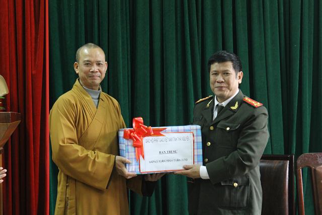 Phật giáo Thái Nguyên chúc tết các Sở, Ban, Ngành Tỉnh- Thành phố