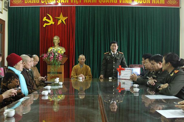 Phật giáo Thái Nguyên chúc tết các Sở, Ban, Ngành Tỉnh- Thành phố