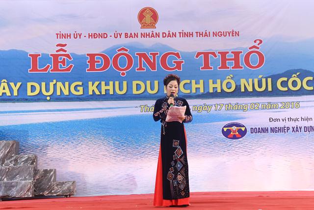 Thái Nguyên: Lễ động thổ khởi công xây dựng khu du lịch tâm linh Hồ Núi Cốc