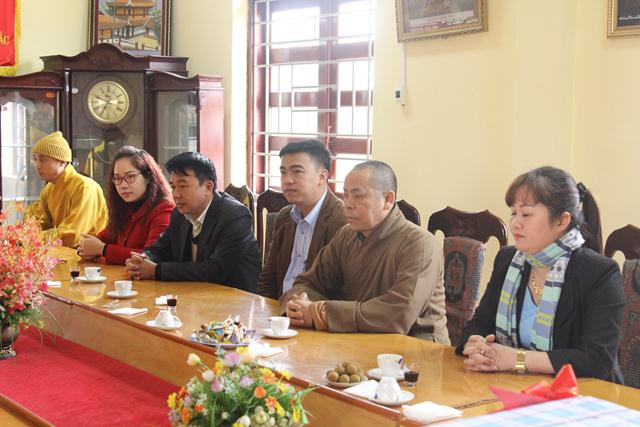 Phật giáo Thái Nguyên chúc tết các Sở, Ban, Ngành Tỉnh- Thành phố
