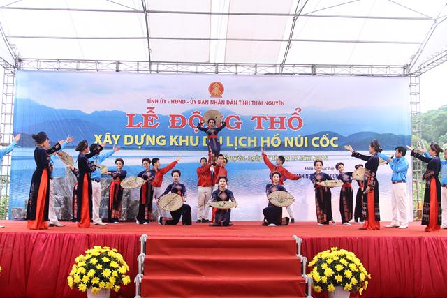 Thái Nguyên: Lễ động thổ khởi công xây dựng khu du lịch tâm linh Hồ Núi Cốc