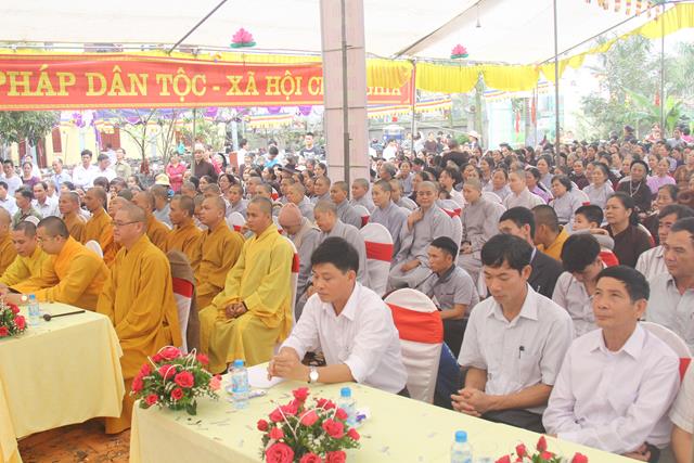Hải Dương: Lễ công bố quyết định bổ nhiệm trụ trì chùa Vũ Xá