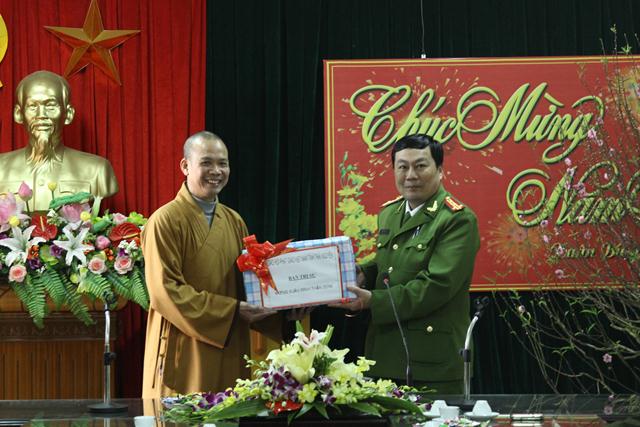 Phật giáo Thái Nguyên chúc tết các Sở, Ban, Ngành Tỉnh- Thành phố