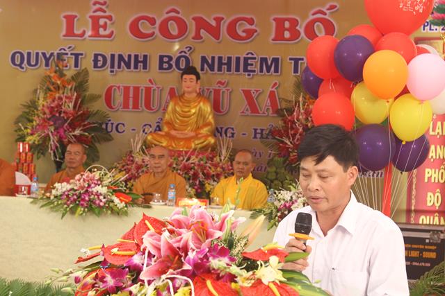 Hải Dương: Lễ công bố quyết định bổ nhiệm trụ trì chùa Vũ Xá