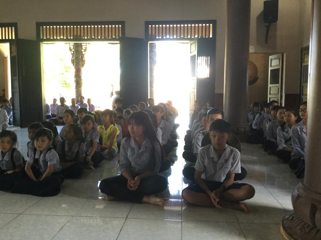 Khóa tu Một ngày an lạc dành cho GĐPT tại chùa Hoa Nghiêm