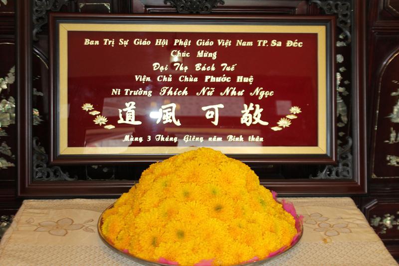 PG Đồng Tháp: Đại Thọ Bách Tuế Ni Trưởng TN. Như Ngọc