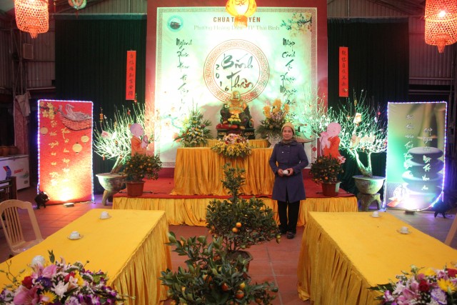 Thái Bình: Không khí đón xuân tại chùa Từ Xuyên