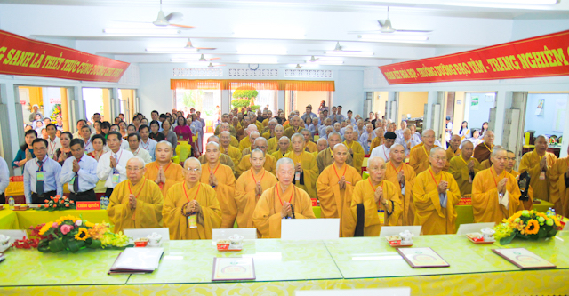 TP.HCM: Đai hội Phật giáo quận 10 nhiệm kỳ IX (2016 - 2021)