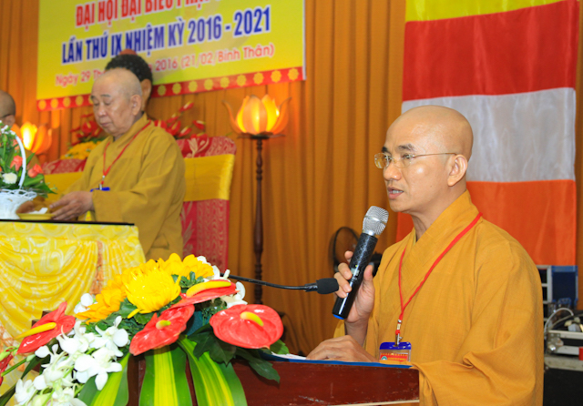 TP.HCM: Đai hội Phật giáo quận 10 nhiệm kỳ IX (2016 - 2021)