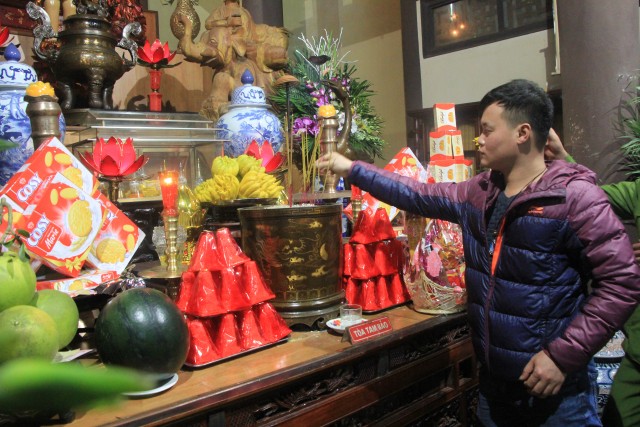 Thái Bình: Không khí đón xuân tại chùa Từ Xuyên