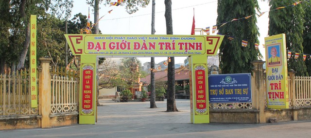 Bình Dương:Trước giờ khai mạc Đại Giới Đàn Trí Tịnh