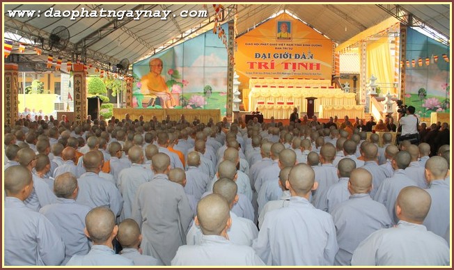 Bình Dương: 891 giới tử tham dự Đại Giới Đàn Trí Tịnh