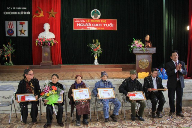 Thái Bình: Lễ mừng thọ bệnh nhân Phong Văn Môn