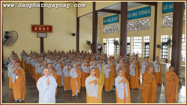 Bình Dương: Đại Giới Đàn Trí Tịnh - Ngày thứ 2 : Giới tử phát lồ sám hối và thọ giới
