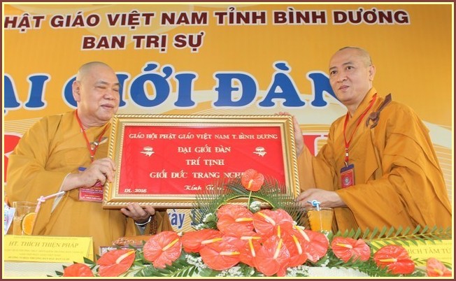 Bình Dương: Dấu ấn Đại Giới Đàn Trí Tịnh 2016