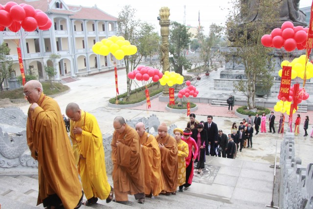 Nam Định: Lễ hằng thuận tại Trúc Lâm Thiên Trường