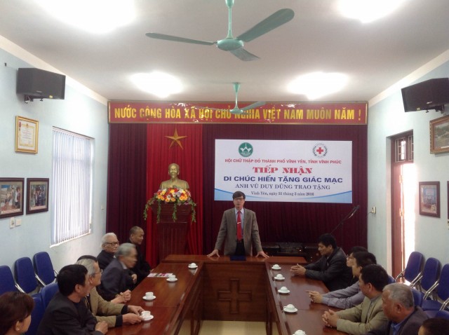 Vĩnh Phúc: Phật tử chùa Tích Sơn tham gia hiến tặng giác mạc
