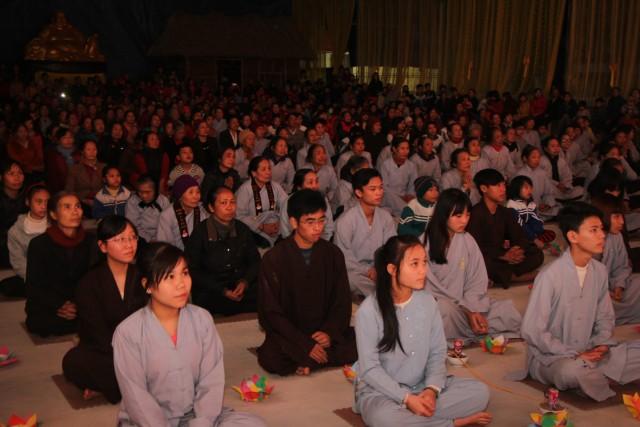 Thái Bình: Lễ hội hoa đăng vía Quan Thế Âm Bồ tát tại chùa Đại Bi