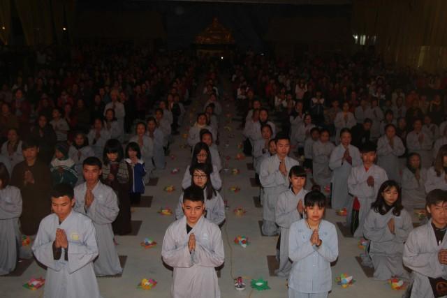 Thái Bình: Lễ hội hoa đăng vía Quan Thế Âm Bồ tát tại chùa Đại Bi