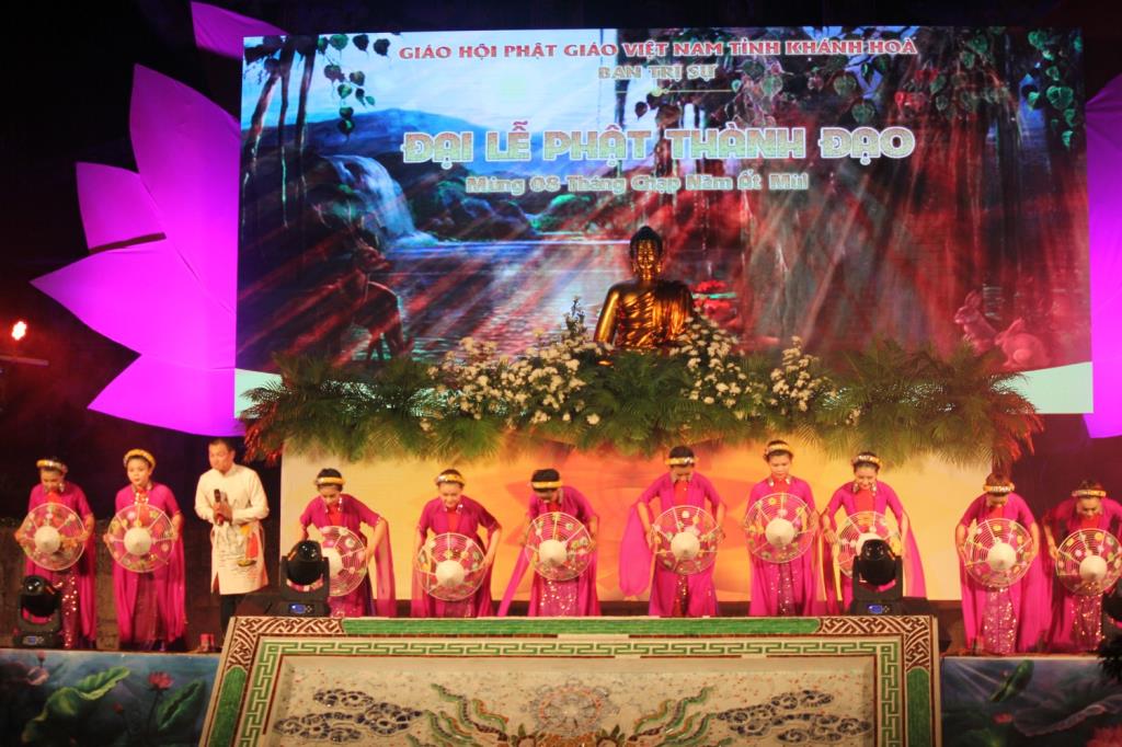 Khánh Hòa: Chương trình Đại lễ Phật thành đạo PL.2559