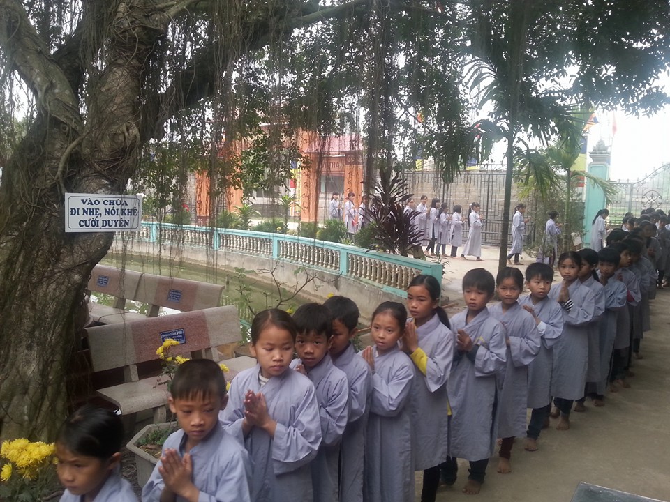 Triệu Sơn: Khóa tu Gieo Hạt Từ Tâm lần 2 năm 2016 tại chùa Ông Sư