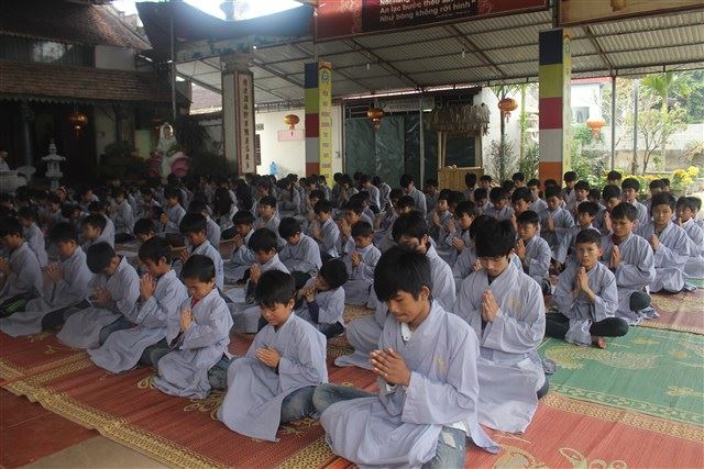 Triệu Sơn: Khóa tu Gieo Hạt Từ Tâm lần 2 năm 2016 tại chùa Ông Sư