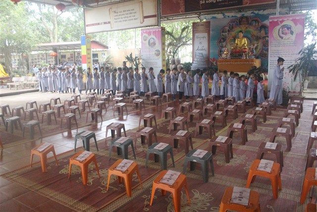 Triệu Sơn: Khóa tu Gieo Hạt Từ Tâm lần 2 năm 2016 tại chùa Ông Sư