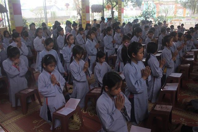 Triệu Sơn: Khóa tu Gieo Hạt Từ Tâm lần 2 năm 2016 tại chùa Ông Sư