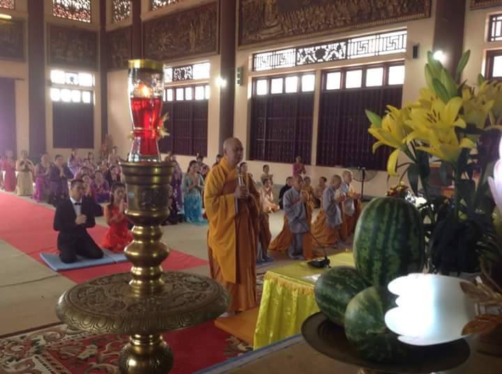 Thanh Hóa: Tu Viện Trúc Lâm Hàm Rồng tổ chức lễ Hằng thuận