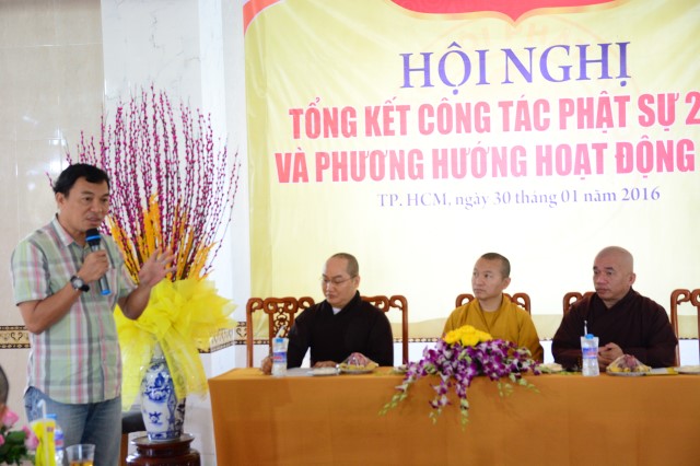 TP. HCM: Ban Văn hóa tổng kết công tác Phật sự 2015 và phương hướng hoạt động 2016