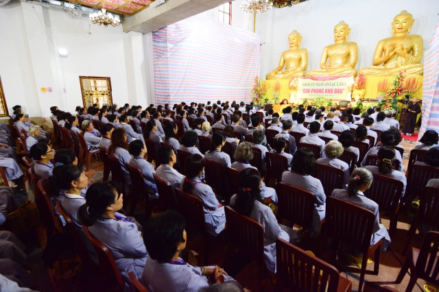 Chùa Giác Ngộ tổ chức khóa tu Ngày An Lạc lần 1