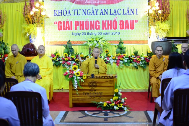Chùa Giác Ngộ tổ chức khóa tu Ngày An Lạc lần 1