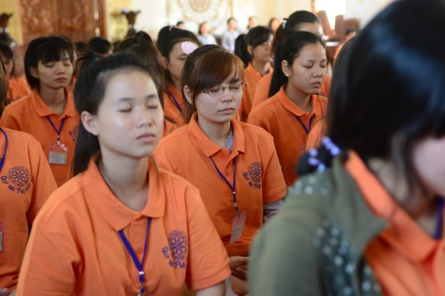 Chùa Giác Ngộ tổ chức khóa tu Ngày An Lạc lần 1